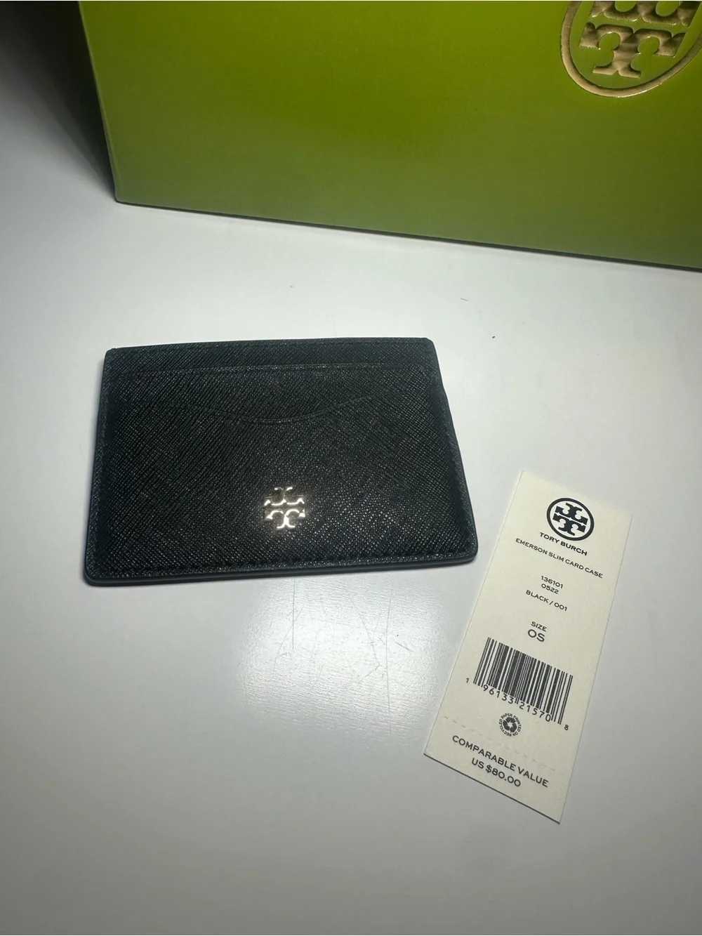 Tory Burch Black Card Case